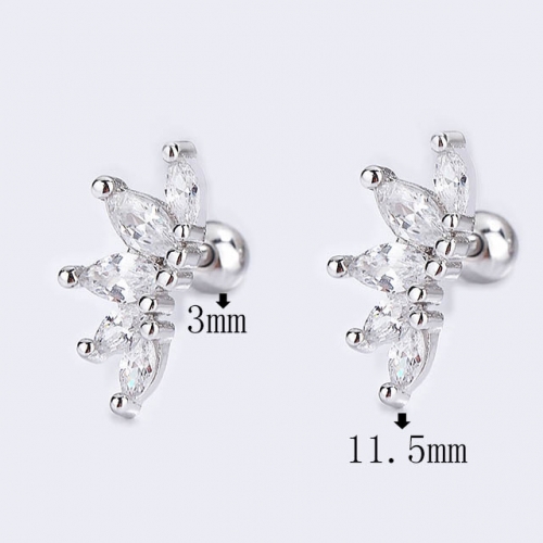 BC Wholesale 925 Sterling Silver Jewelry Earrings Good Quality Earrings NO.#925SJ8EA5009