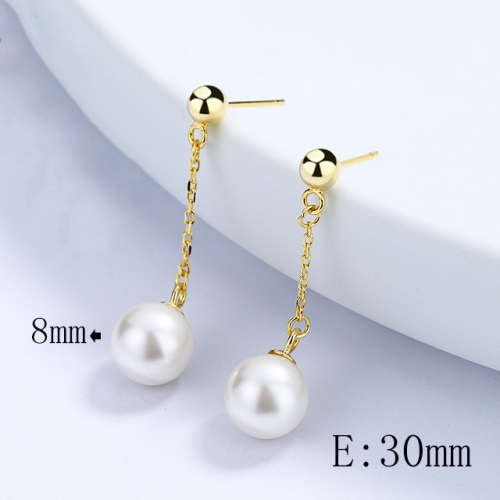 BC Wholesale 925 Sterling Silver Jewelry Earrings Good Quality Earrings NO.#925SJ8E1A3917