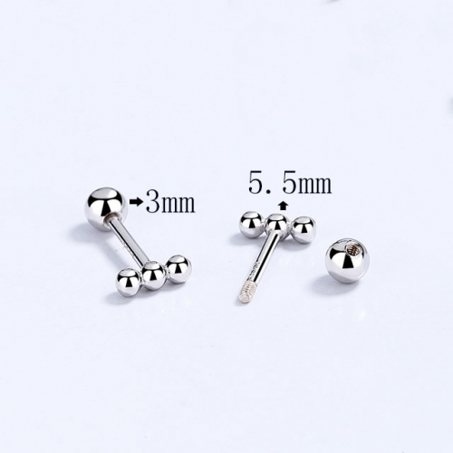 BC Wholesale 925 Sterling Silver Jewelry Earrings Good Quality Earrings NO.#925SJ8EA438