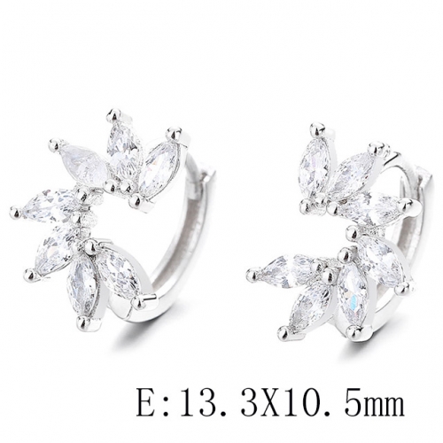 BC Wholesale 925 Sterling Silver Jewelry Earrings Good Quality Earrings NO.#925SJ8EA5018