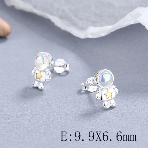 BC Wholesale 925 Sterling Silver Jewelry Earrings Good Quality Earrings NO.#925SJ8EA5101