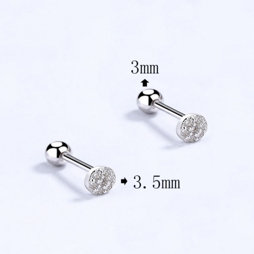 BC Wholesale 925 Sterling Silver Jewelry Earrings Good Quality Earrings NO.#925SJ8EA4515