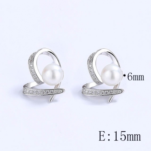 BC Wholesale 925 Sterling Silver Jewelry Earrings Good Quality Earrings NO.#925SJ8EA4309