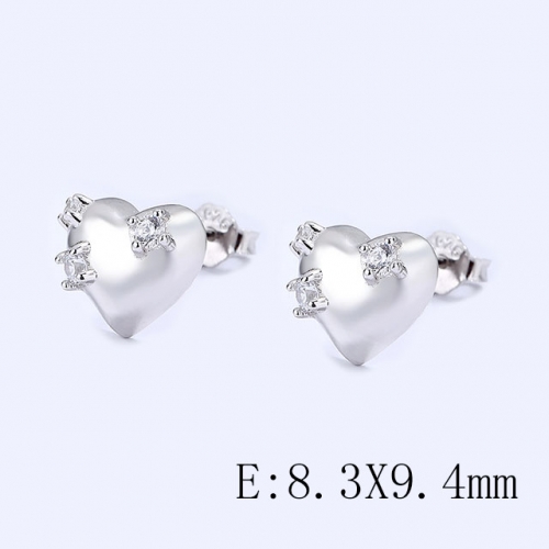 BC Wholesale 925 Sterling Silver Jewelry Earrings Good Quality Earrings NO.#925SJ8EA284