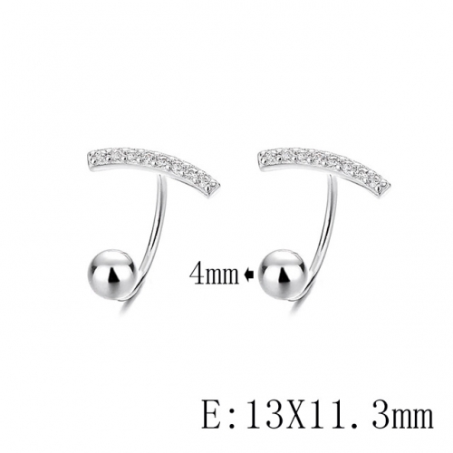 BC Wholesale 925 Sterling Silver Jewelry Earrings Good Quality Earrings NO.#925SJ8EA329
