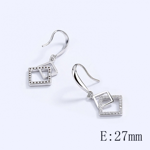 BC Wholesale 925 Sterling Silver Jewelry Earrings Good Quality Earrings NO.#925SJ8EA4315