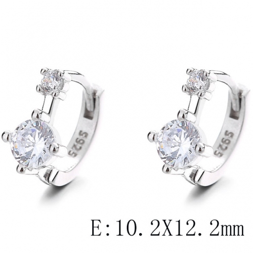 BC Wholesale 925 Sterling Silver Jewelry Earrings Good Quality Earrings NO.#925SJ8EA0119
