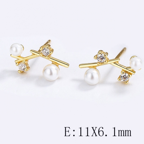 BC Wholesale 925 Sterling Silver Jewelry Earrings Good Quality Earrings NO.#925SJ8E1A1410