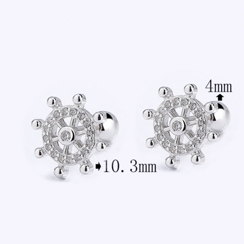 BC Wholesale 925 Sterling Silver Jewelry Earrings Good Quality Earrings NO.#925SJ8EA114