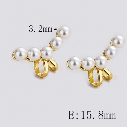 BC Wholesale 925 Sterling Silver Jewelry Earrings Good Quality Earrings NO.#925SJ8E1A0212