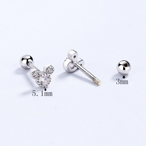 BC Wholesale 925 Sterling Silver Jewelry Earrings Good Quality Earrings NO.#925SJ8EA4210