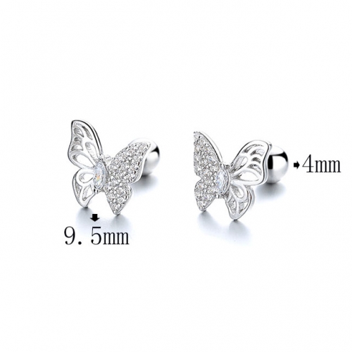 BC Wholesale 925 Sterling Silver Jewelry Earrings Good Quality Earrings NO.#925SJ8EA3907