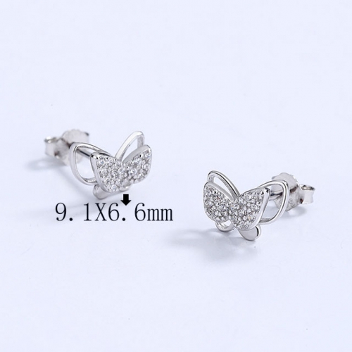 BC Wholesale 925 Sterling Silver Jewelry Earrings Good Quality Earrings NO.#925SJ8EA3720