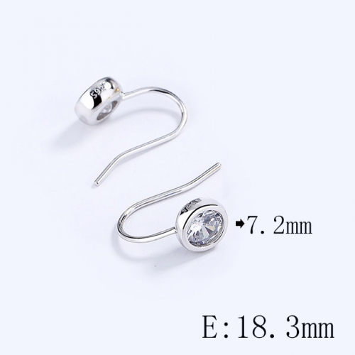 BC Wholesale 925 Sterling Silver Jewelry Earrings Good Quality Earrings NO.#925SJ8EA4903