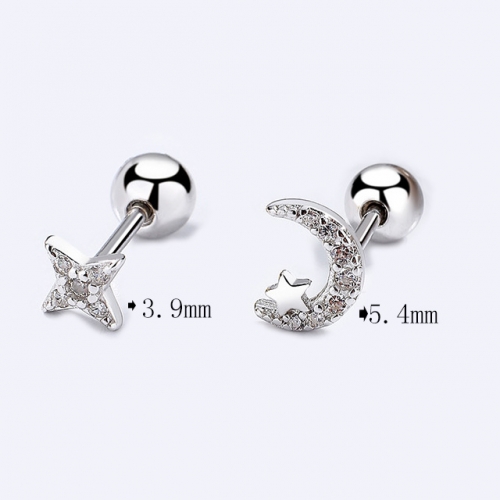 BC Wholesale 925 Sterling Silver Jewelry Earrings Good Quality Earrings NO.#925SJ8EA055