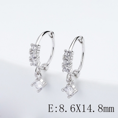 BC Wholesale 925 Sterling Silver Jewelry Earrings Good Quality Earrings NO.#925SJ8EA5902