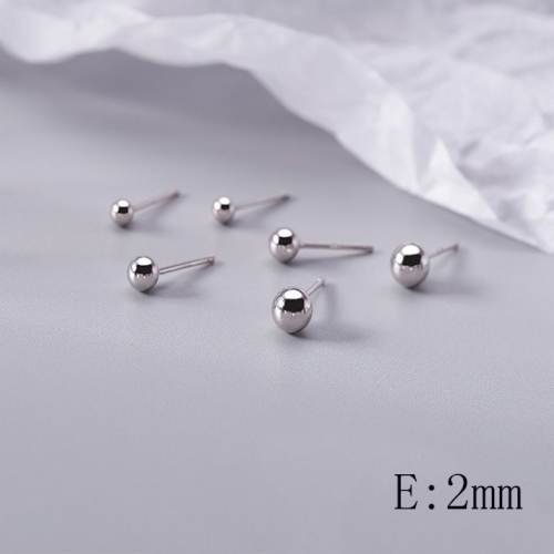 BC Wholesale 925 Sterling Silver Jewelry Earrings Good Quality Earrings NO.#925SJ8EA2620