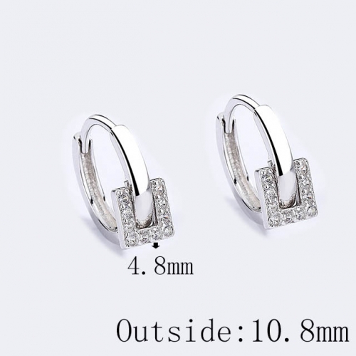 BC Wholesale 925 Sterling Silver Jewelry Earrings Good Quality Earrings NO.#925SJ8E2A4502