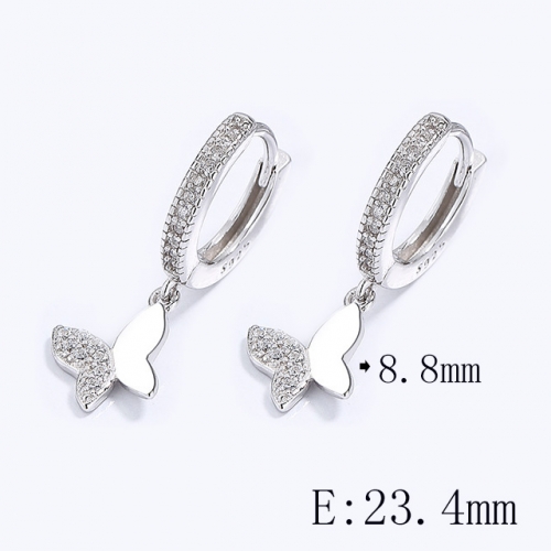 BC Wholesale 925 Sterling Silver Jewelry Earrings Good Quality Earrings NO.#925SJ8EA5410