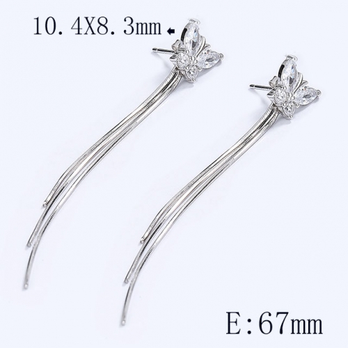 BC Wholesale 925 Sterling Silver Jewelry Earrings Good Quality Earrings NO.#925SJ8EA5704