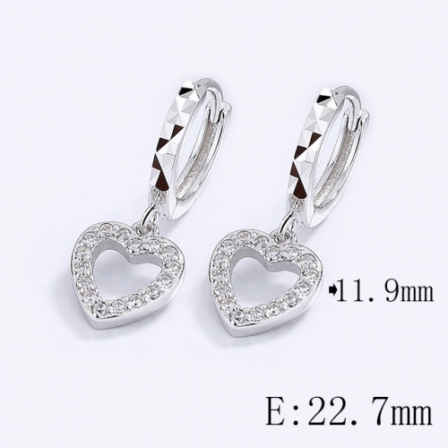 BC Wholesale 925 Sterling Silver Jewelry Earrings Good Quality Earrings NO.#925SJ8EA5420