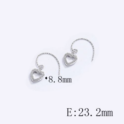 BC Wholesale 925 Sterling Silver Jewelry Earrings Good Quality Earrings NO.#925SJ8EA5112