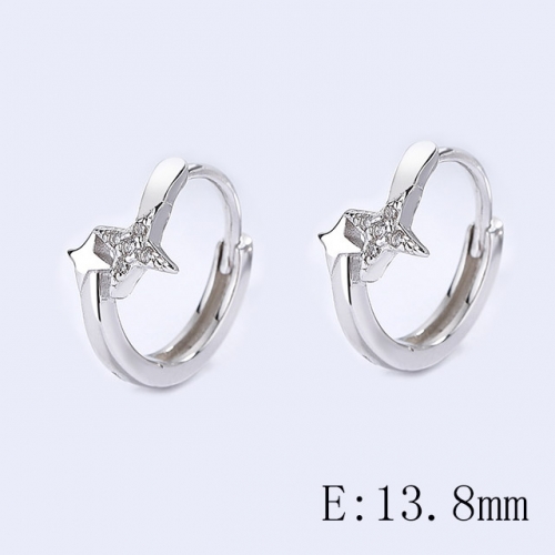 BC Wholesale 925 Sterling Silver Jewelry Earrings Good Quality Earrings NO.#925SJ8EA5814
