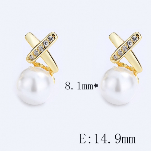 BC Wholesale 925 Sterling Silver Jewelry Earrings Good Quality Earrings NO.#925SJ8E1A4008