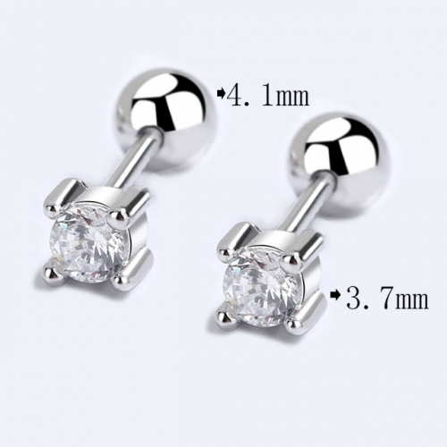 BC Wholesale 925 Sterling Silver Jewelry Earrings Good Quality Earrings NO.#925SJ8E2A3016