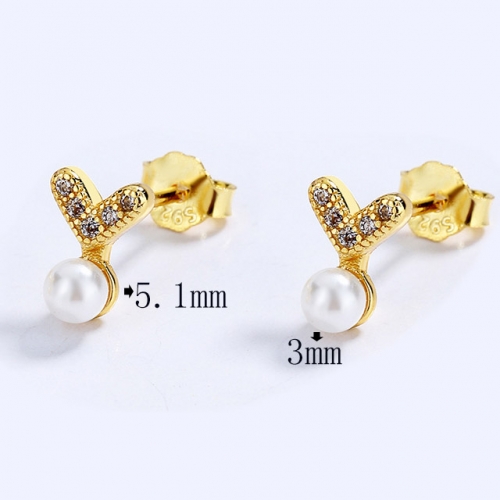 BC Wholesale 925 Sterling Silver Jewelry Earrings Good Quality Earrings NO.#925SJ8E1A4218