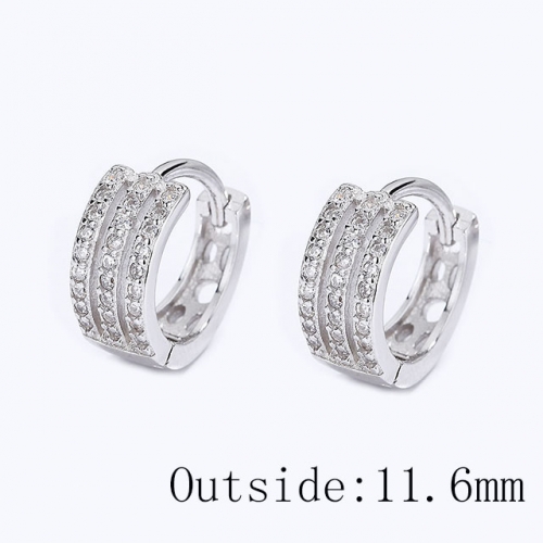 BC Wholesale 925 Sterling Silver Jewelry Earrings Good Quality Earrings NO.#925SJ8EA5510