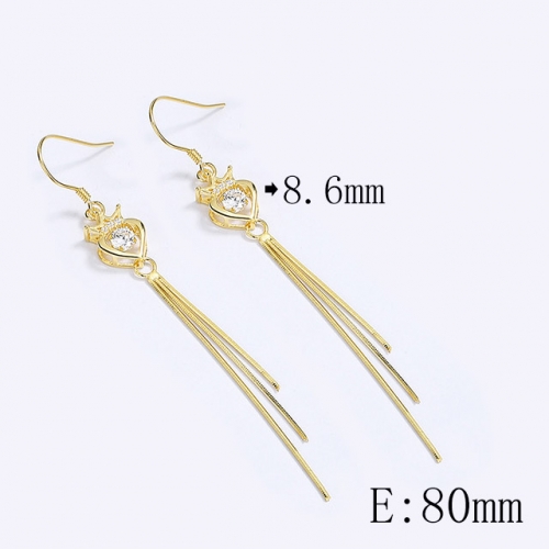 BC Wholesale 925 Sterling Silver Jewelry Earrings Good Quality Earrings NO.#925SJ8E1A5615