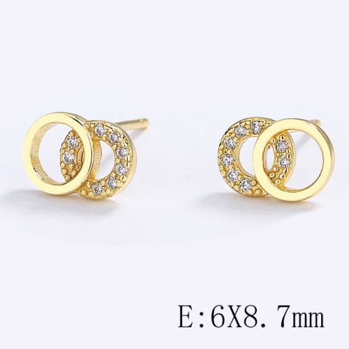 BC Wholesale 925 Sterling Silver Jewelry Earrings Good Quality Earrings NO.#925SJ8E1A5701