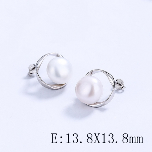BC Wholesale 925 Sterling Silver Jewelry Earrings Good Quality Earrings NO.#925SJ8EA4011