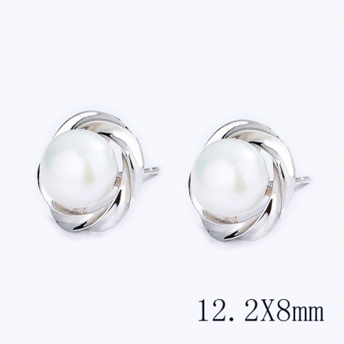 BC Wholesale 925 Sterling Silver Jewelry Earrings Good Quality Earrings NO.#925SJ8EA5503