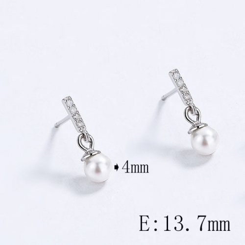 BC Wholesale 925 Sterling Silver Jewelry Earrings Good Quality Earrings NO.#925SJ8EA0917