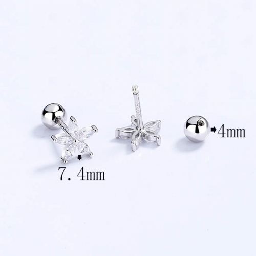 BC Wholesale 925 Sterling Silver Jewelry Earrings Good Quality Earrings NO.#925SJ8EA4508