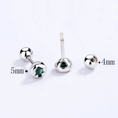 BC Wholesale 925 Sterling Silver Jewelry Earrings Good Quality Earrings NO.#925SJ8EA4904