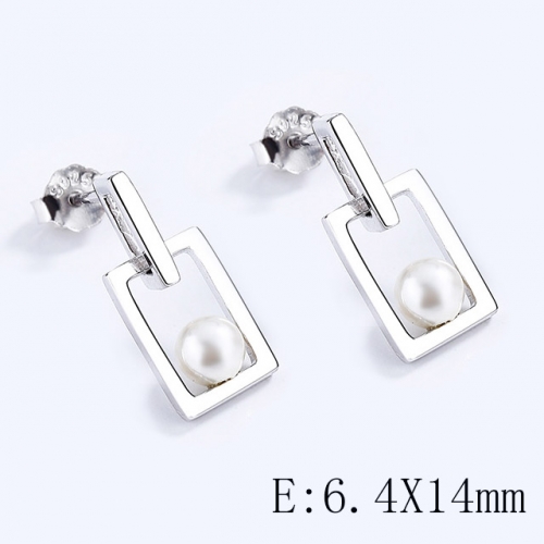 BC Wholesale 925 Sterling Silver Jewelry Earrings Good Quality Earrings NO.#925SJ8EA4815