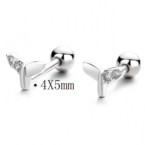 BC Wholesale 925 Sterling Silver Jewelry Earrings Good Quality Earrings NO.#925SJ8EA5907