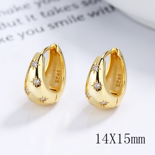 BC Wholesale 925 Sterling Silver Jewelry Earrings Good Quality Earrings NO.#925SJ8E3A5201