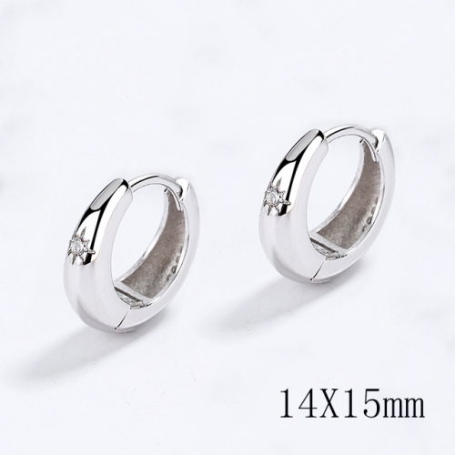 BC Wholesale 925 Sterling Silver Jewelry Earrings Good Quality Earrings NO.#925SJ8EA5201