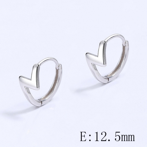 BC Wholesale 925 Sterling Silver Jewelry Earrings Good Quality Earrings NO.#925SJ8EA6017