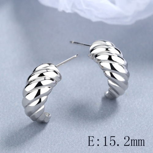 BC Wholesale 925 Sterling Silver Jewelry Earrings Good Quality Earrings NO.#925SJ8EA3111