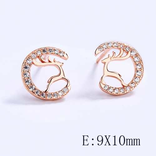 BC Wholesale 925 Sterling Silver Jewelry Earrings Good Quality Earrings NO.#925SJ8E2A4201