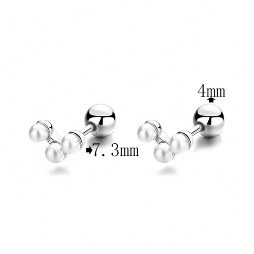 BC Wholesale 925 Sterling Silver Jewelry Earrings Good Quality Earrings NO.#925SJ8EA46