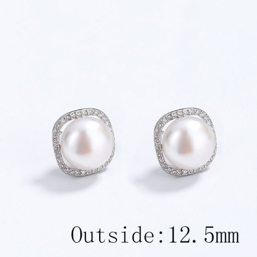 BC Wholesale 925 Sterling Silver Jewelry Earrings Good Quality Earrings NO.#925SJ8EA3520