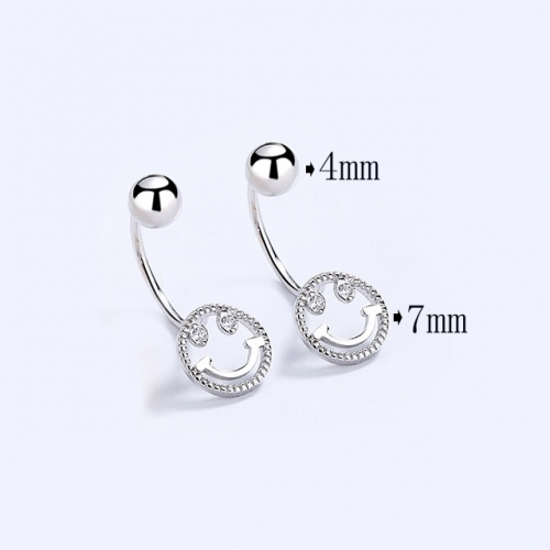 BC Wholesale 925 Sterling Silver Jewelry Earrings Good Quality Earrings NO.#925SJ8EA4213