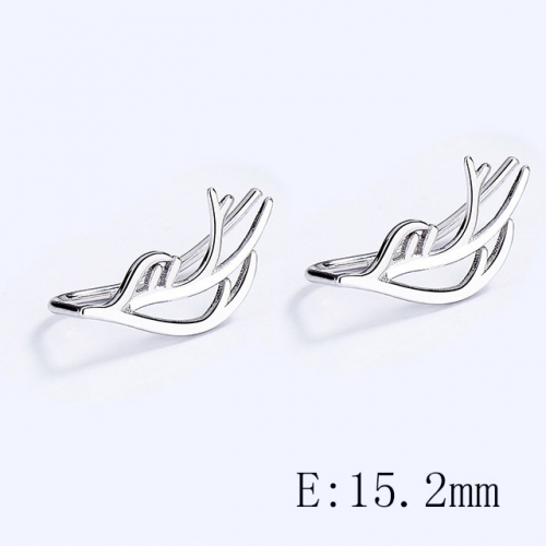 BC Wholesale 925 Sterling Silver Jewelry Earrings Good Quality Earrings NO.#925SJ8EA0312