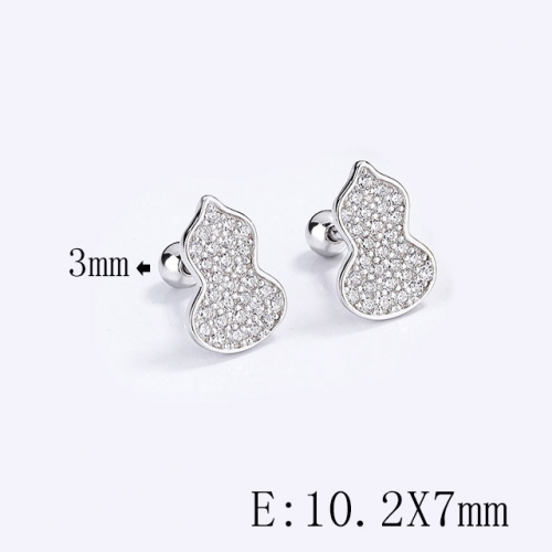BC Wholesale 925 Sterling Silver Jewelry Earrings Good Quality Earrings NO.#925SJ8EA5011
